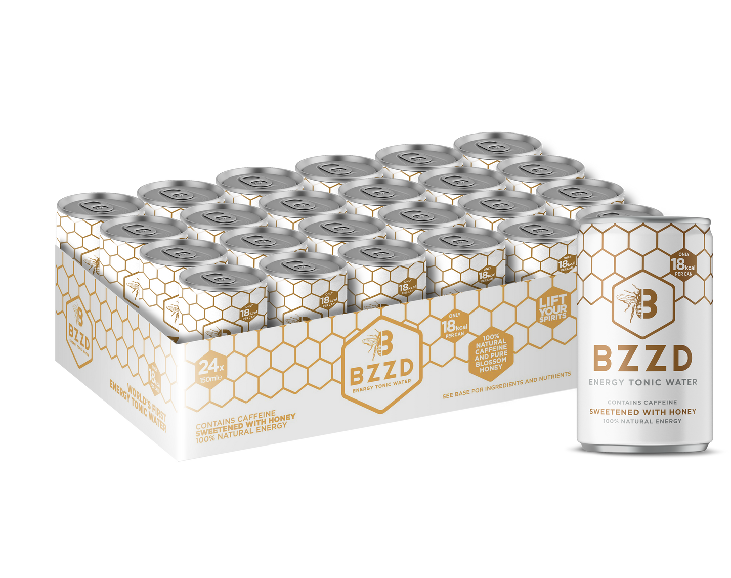 BZZD Energy Tonic Water Case of 24 (special online offer)